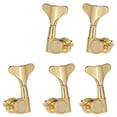 thumbnail image 2 of Ensemble de 5 Boutons Queue de Poisson Tuners de Basses Têtes de Machine, 2 of 5