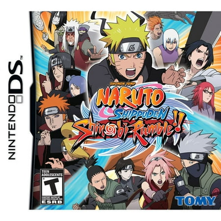 Naruto Shippuden Shinobi Rumble - Nintendo DS (Best Naruto Game For Nintendo Ds)
