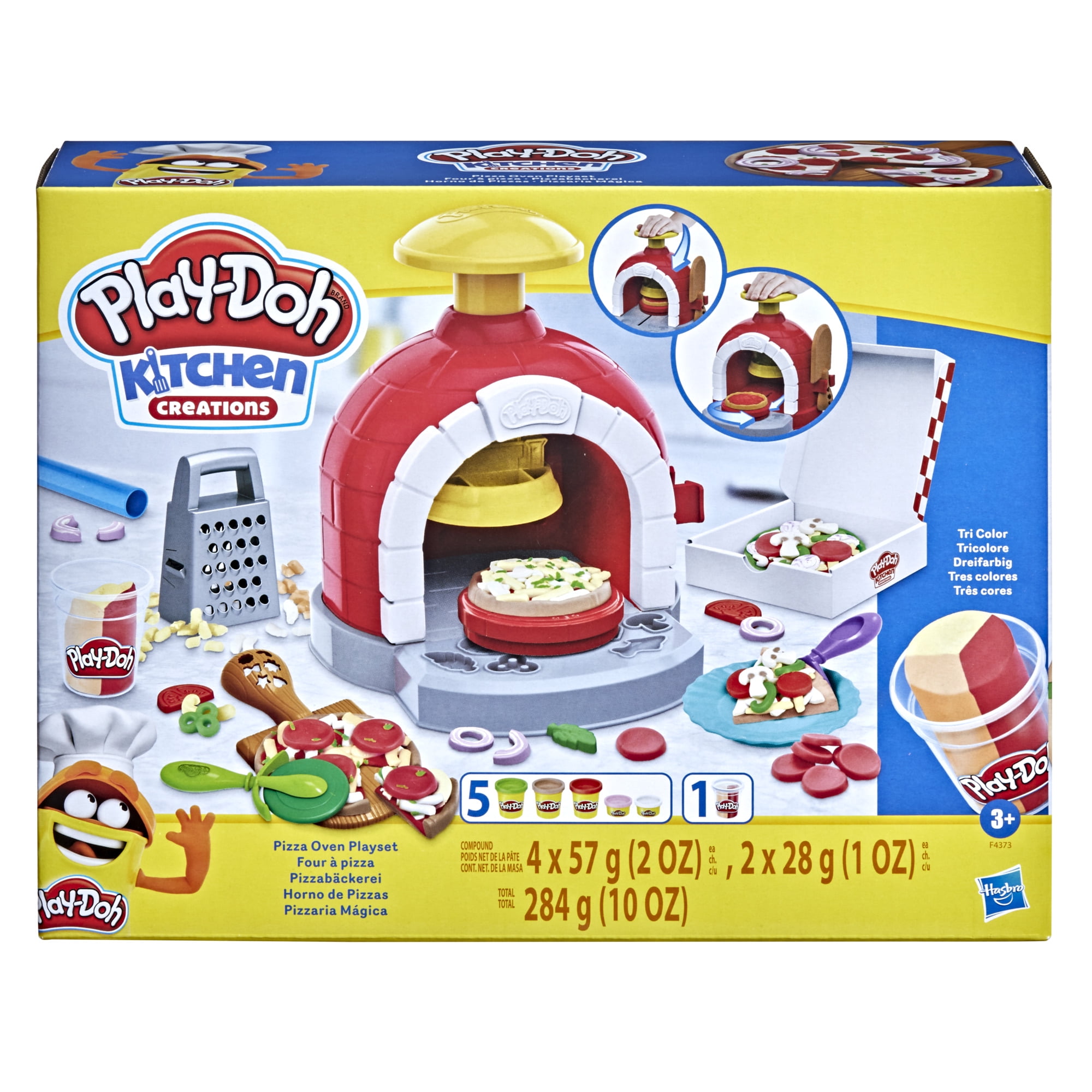 Play Doh Cake Play Set Baking Kitchen Kids Toddler Boy Girl Gift Activity New 