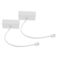 thumbnail image 1 of Milisten 2Ud Divisor De Teléfono Con Adaptadores Rj11 Y Rj14 Desmontable Para Uso En Línea Fija, 1 of 8