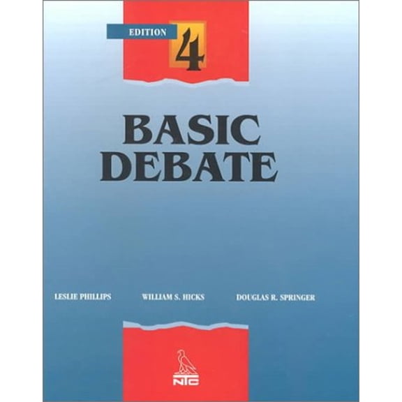 Pre-Owned Basic Debate, Student Edition (Hardcover) 0844259810 9780844259819