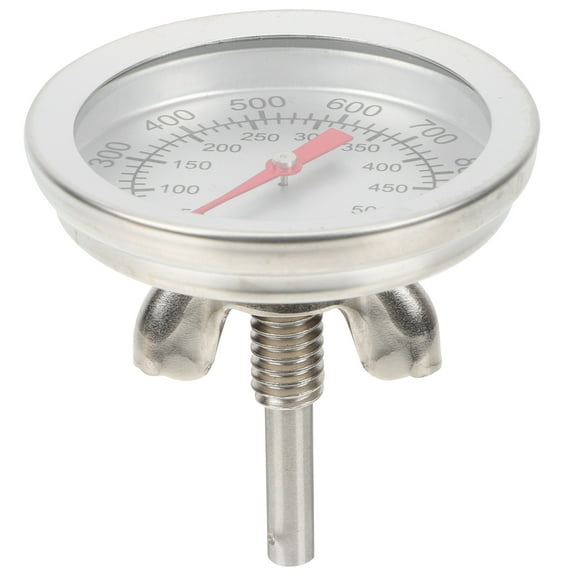 Grill Thermometer Stainless Steel Heat Resistant Digital Meat Metal Barbecue Outdoor Pizza Oven Monitoring