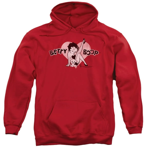 Betty Boop - Vintage Cutie Pup - Pull-Over Hoodie - Small