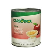 Carbotrol #10 Juice Packed Canned Fruit, Applesauce (1 - 104oz Can)