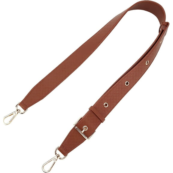 Wide Leather Purse Strap 42.5 Inch Adjustable Crossbody Shoulder Strap Thick Leather Bag Strap Replacement
