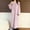 Purple, variant on Women Fleece Nightgown Long Sleeve Warm Sleep Dress Soft Plush Loungewear Cozy Winter Nightwear Home Robe