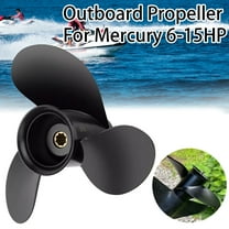 9 x 9 Aluminum Marine Boat Outboard Propeller For 48-828156A12 Mercury 6-15HP