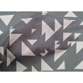 thumbnail image 5 of oneOone Voile de Coton Bio Triangle Décor Géométrique Tissu Imprimé BTY 42 Pouces de Large, 5 of 5