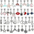thumbnail image 3 of Kit de fabricación de pulseras con dijes, 130 piezas, conjunto de joyería artesanal Diy, 1 año, 3 of 5