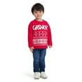 thumbnail image 4 of Dr. Seuss The Grinch Toddler Unisex Long Sleeve Red Tee Shirt, Sizes 12M-5T, 4 of 6