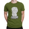 thumbnail image 1 of Camiseta de hombre de playa, camiseta de tela de manga corta con cuello redondo del barrio NBHD, idea de regalo de alta calidad con humor, 1 of 7