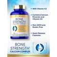 thumbnail image 4 of Bone Strength Supplement | 120 Capsules |  Calcium Complex Vitamin | For Men and Women | by Carlyle, 4 of 6
