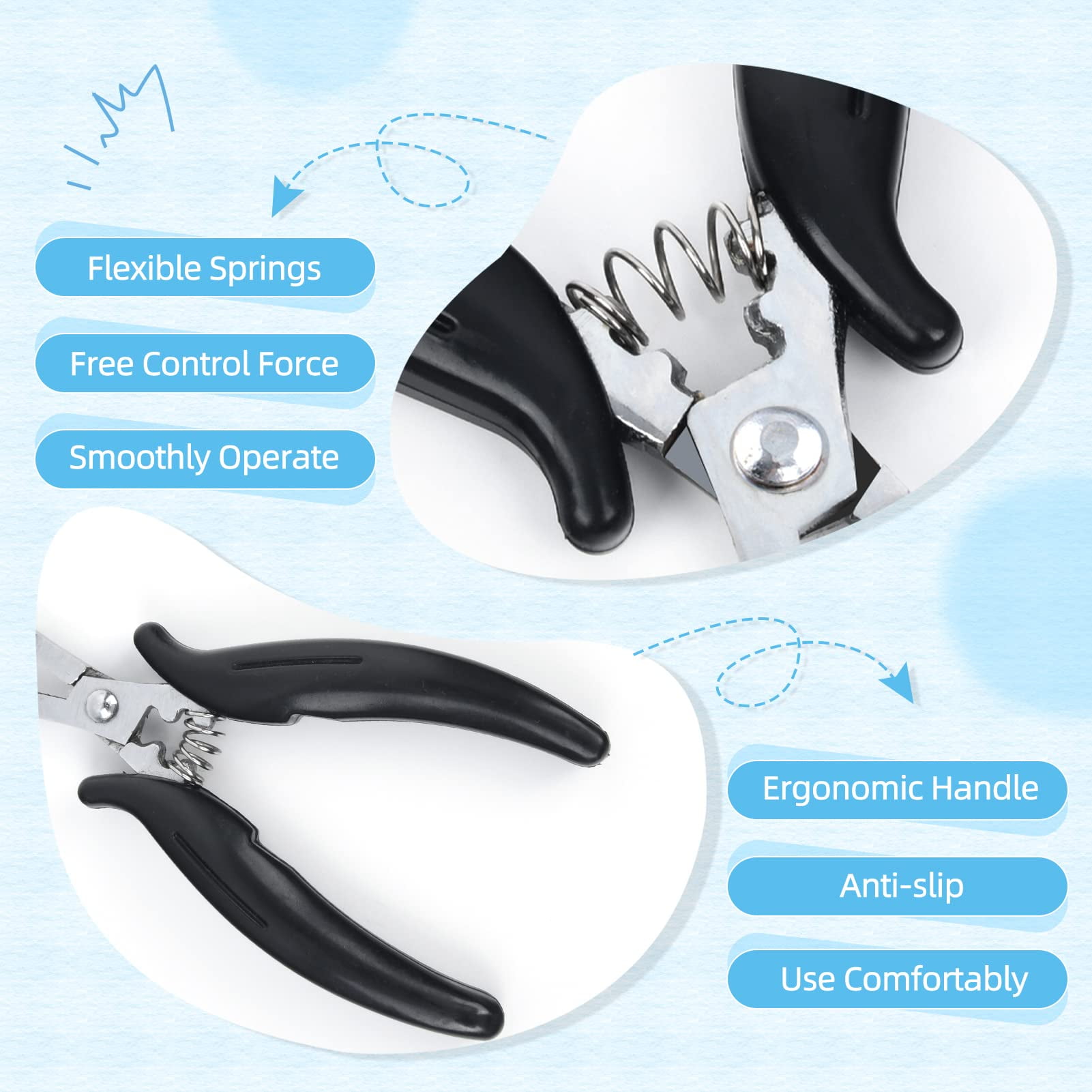Hair Extension Removal Pliers - Crushed Bead Opener