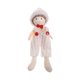 thumbnail image 5 of Colgante de muñeca navideña, figura artística navideña para colgar, decoración navideña. Blanco, 5 of 9