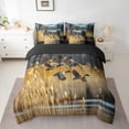 thumbnail image 2 of Castle Fairy Teens Mallard Duck Twin Bedding Sets,Jungle Animal Bedding Comforter Set, 2 of 8