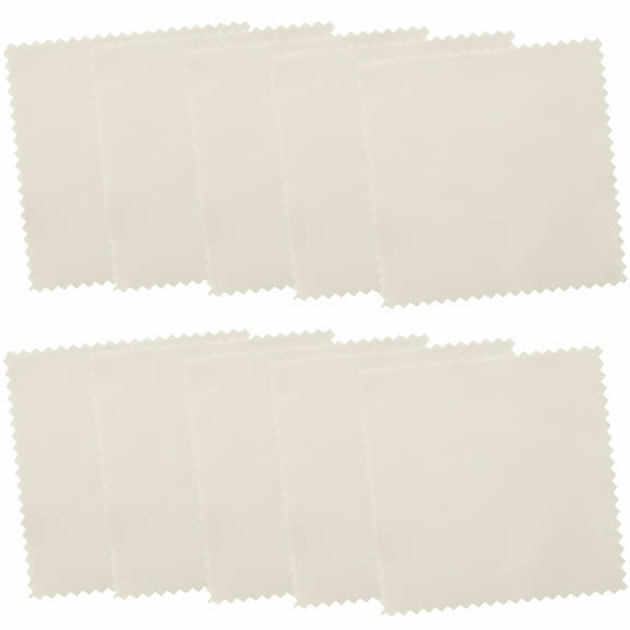 ACDANC 50pcs Jewelry Cleaning Cloth Polishing Cloth for Sterling Silver Gold Platinum 8*8cm