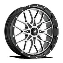 Msa Offroad Wheels M45 18X7 4X156 False 112Cb Gloss Black Machined Wheel