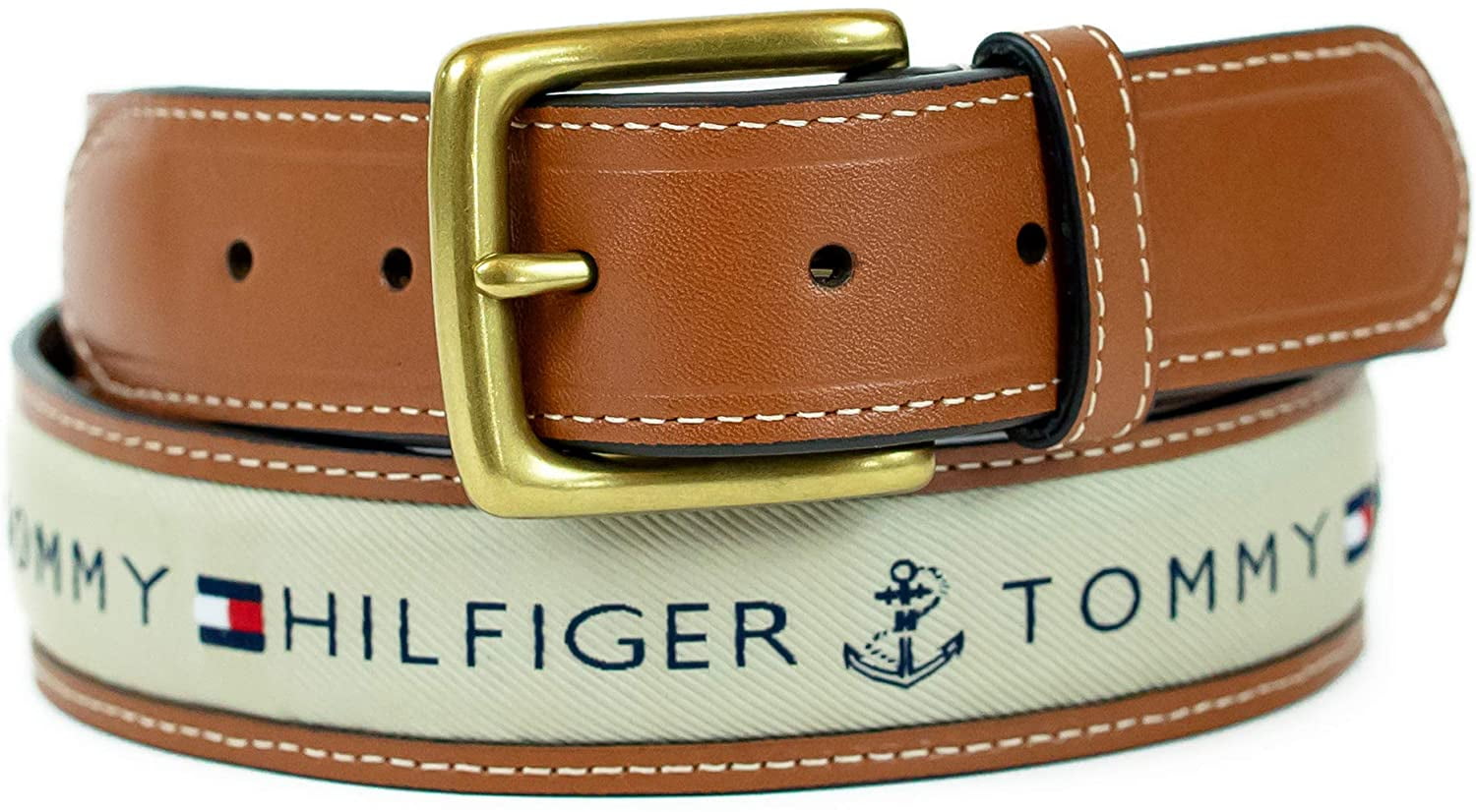 tommy hilfiger leather belt