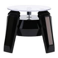 thumbnail image 2 of Solar/ Battery Powered Top Rotating Display Stand Holder - Black Light, as described, 2 of 8