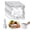 30 L, variant on Reusable Aluminum Foil Sealable Storage Bags, Stand Up With Label For Food Storage, Freezer Safe Leak Proof Foil Bags For Meat, Fruit, Vegetables