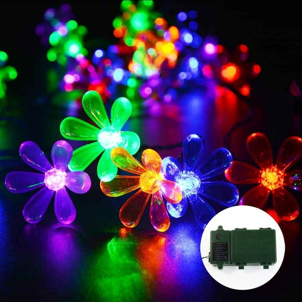 Qedertek LED Christmas Lights 30 LED 10.8ft Super Bright Battery
