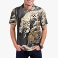 thumbnail image 1 of Fotbe Graceful Snow Leopard Camiseta Polo de Golf para Hombre con Estampado – Camisa Deportiva Transpirable con Cuello Abotonado-XX-Large, 1 of 6