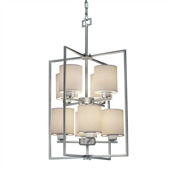 Forte Lighting 2570-08 8 Light Full Sized Pendant - Nickel