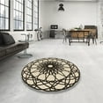 thumbnail image 3 of Ahgly Company Indoor Rectangle Patterned Vanilla Gold Area Rugs, 5' x 8', 3 of 6