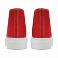 thumbnail image 5 of Womens Mens High Top Canvas Sneakers Lace Up Platform Casual Shoes Classic Comfortable Fashion Sneakers, 5 of 6