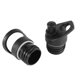 thumbnail image 3 of 2X Tapa de Paja para Botella de Agua Deportiva, 12 Oz, 18 Oz, 21 Oz, Tapa de Paja Una Prueba de Fugas de 24 Oz, Tapa Abatible, 8 Pajitas, 8 Cepillos de Limpieza, 3 of 10