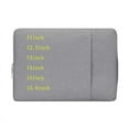 thumbnail image 2 of Laptop Sleeve Compatible with 11-15.6 inch MacBook Air, MacBook Pro, Notebook Computer, Polyester Multifunctional Briefcase Bag, 2 of 10