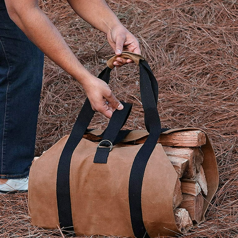 Log recognized bag holder
