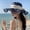 Navy, variant on HAIJIE running hats for women Ladies' Summer Small Floral Sun Hat Bow Ribbon Straw Hat Temperament Mesh Sun Hat Women Mens Gardening Hat Gardening Hat Mom Beach Hat Ponytail Hole Hat for Fisherman Ha
