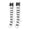 Black, variant on Zijinkuiwen Women's Knee High Bow Decor Pattern Socks Stretchy Novelty Style Socks for Cosplay Party Gothic Daily Fashion Outfits,Hot Pink2,One Size