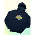 thumbnail image 3 of Buon Ferragosto Cocktails Hoodie Women -Image by Shutterstock, Female Medium, 3 of 4