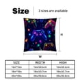 thumbnail image 5 of Game Controller Set with Unique CoversPatterns - 2 Pack Decorative Pillows for Bed - Includes Pillow Inserts - Available in 16x16, 18x18, 20x20 Inches for Any Occasion, 5 of 6