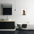 thumbnail image 3 of Stupell Industries Bear Shower Splash Animals & Insects Painting Gray Framed Art Print Wall Art, 16 x 20, 3 of 9