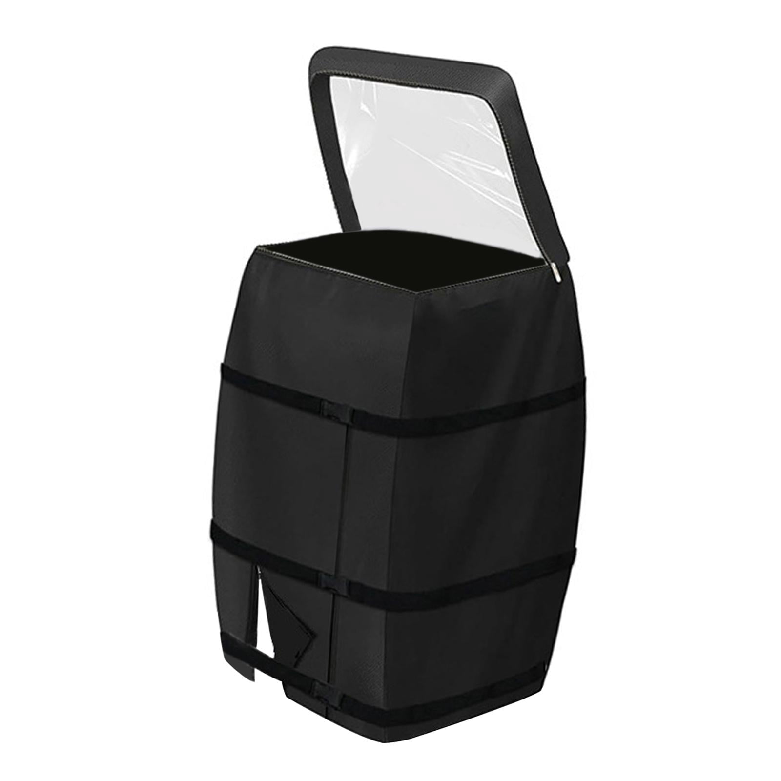 kesoto Tubs Insulated Pump Cover, Accessories, with Transparent Lid 600D Polyester Dustproof for Winter Home