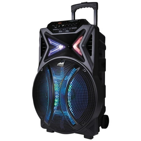 Naxa(R) NDS-1510 4,000-Watt Portable Karaoke Speaker with