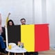 thumbnail image 5 of Fiudx Bandera de Animación, Poliéster, Vibrante Espíritu de Equipo, Apoya a Tu Equipo Favorito, Ideal para Aficionados, Eventos Deportivos Al Aire Libre, 90 X 150 Cm., 5 of 6