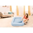 thumbnail image 3 of Juego de cama inflable de viaje para niños Intex 66810FL con bomba azul, 3 of 6