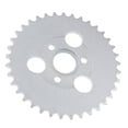 thumbnail image 1 of Piñón de motocicleta plateado Moto 420 Cadena 37t Piñón de diente para shamjiam 420 37T piñón de cadena trasero, 1 of 8