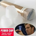 thumbnail image 1 of Shockproof Silicone Energy Sleeve Tennis Racket Cover Handle End Cap Bumper Accessories Grip Ring Racquet Sport Overgrip, 1 of 5