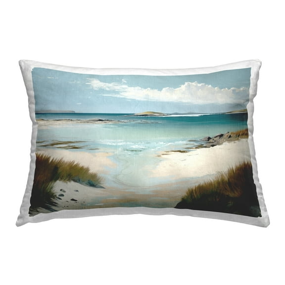 Stupell Industries River Tide Seascape Decorative Printed Throw Pillow Design by Svetlana Aleynikova.