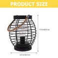 thumbnail image 2 of KALLORY portable table lamp Black Battery Operated 1Set for Patio, 2 of 5