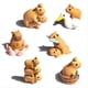 thumbnail image 1 of Figuras de Capibara, Accesorios de Jardín de Hadas, Decoración de Adornos de Horticultura en Macetas, Esculturas para Decoración de Escritorio del Hogar con Césped, 1 of 5