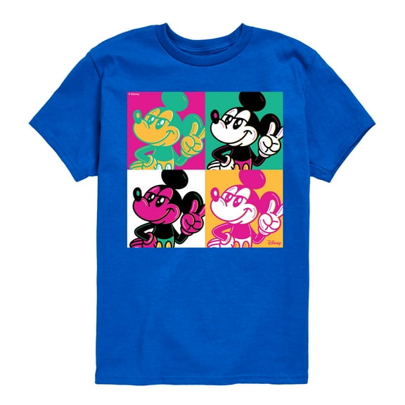 Disney - Warhol Pop Art - Toddler & Youth Short Sleeve Graphic T-Shirt