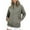 Green, variant on Thermal Fleece Hooded Zip Front Jacket for Unisex, Long Sleeve with Deep Pockets, Relaxed Fit Warm Everyday Outerwear, 1 Piece, L-5XL, Plus Size Friendly