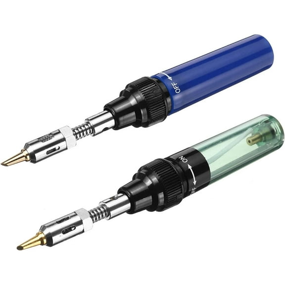 Gamvdout Cordless Soldering Iron Gun Gas Welding Pen Burner Butane Blow Torch Hot Air Gun Soldering Tool For Circuit Board Motherboard tig welding accessories