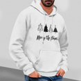 thumbnail image 2 of DODADAWANJ Christmas Hoodies for Men Xmas Tree Graphic Hooded Sweatshirt Loose Pullover Hoodie for Mens Christmas Gifts L, 2 of 5